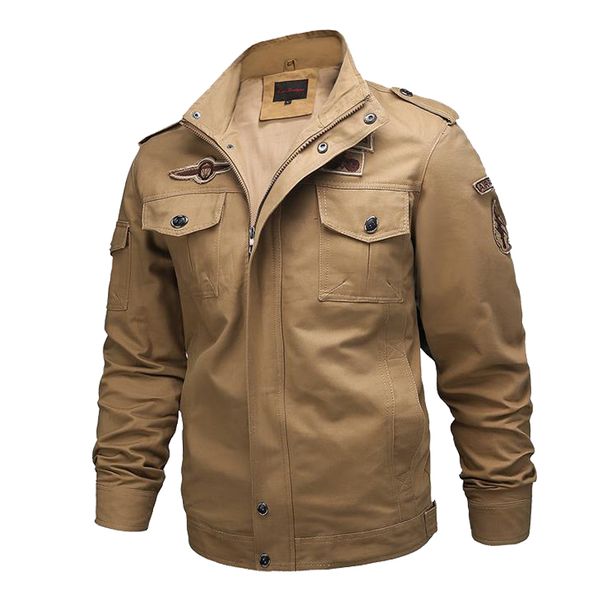 

men jean jacket army soldier cotton one male brand clothing spring autumn men's jackets coats plus size 6xl, Black;brown