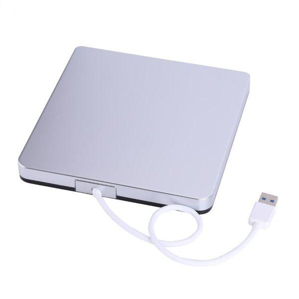 Freeshipping USB 3.0 Externer DVD/CD-RW-Laufwerk-Brenner, schlanker tragbarer Treiber für MacBook, Laptop, PC, Netbook, Rate: bis zu 5 Gbit/s