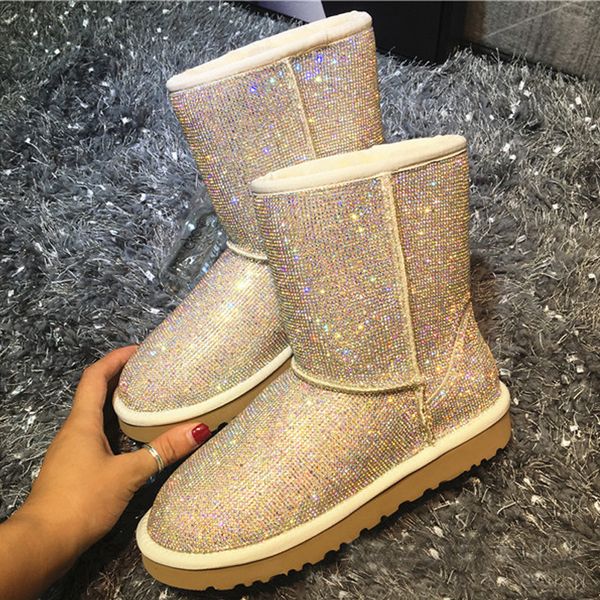 womens leather winter boots