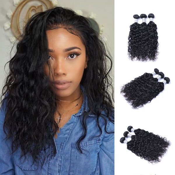 Malaysain Natural Wave Virgin Hair Weave Remy Human Hair