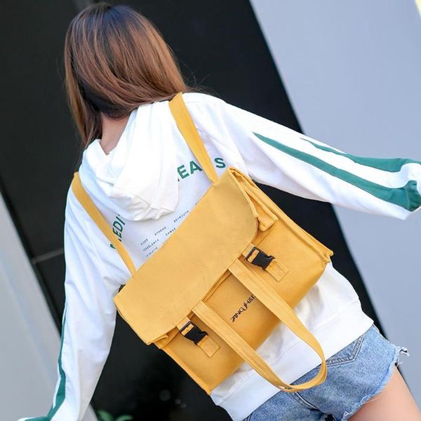 

cute canvas backpack women teenage big capacity women school bag teenager girls shoulder travel rucksack totes shoulder bags