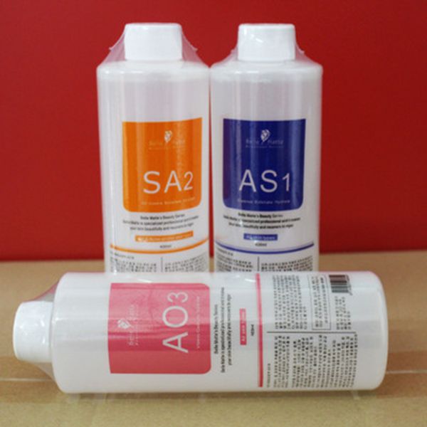 

aqua peeling solution 3 bottles/400ml per bottle aqua facial serum hydra dermabrasion facial serum for normal skin