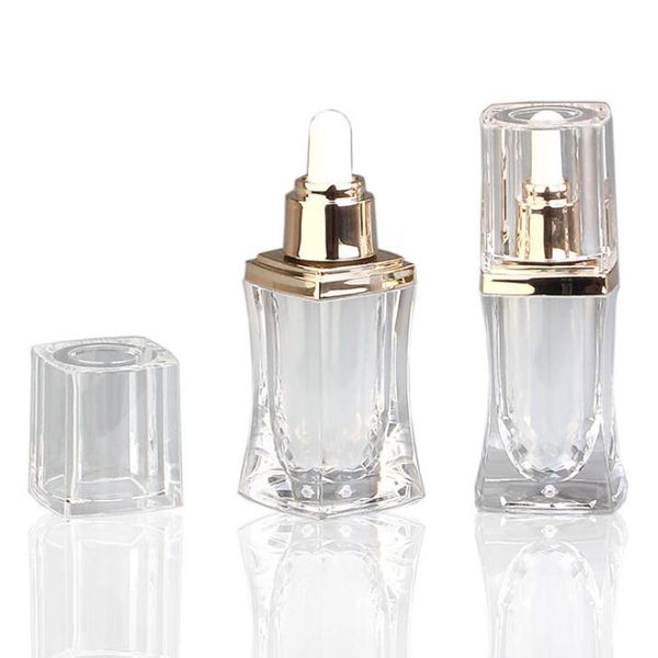 10 ml Parfüm Şişesi akrilik Boş Parfüm Konteyner Düğün Dekorasyon Taşınabilir Damlalıklı Şişeler hızlı kargo F576