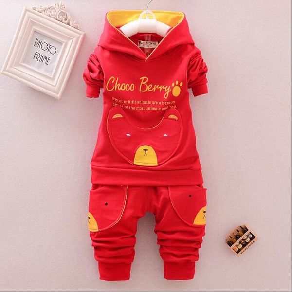 

Детская Одежда Наборы С Капюшоном Пальто И Брюки 2 шт. Костюмы Мода Письмо Мальчик