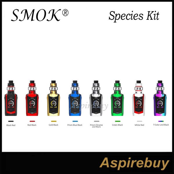 

Smok видов комплект 230 Вт видов мод с Tfv8 Baby V2 танк 1.45 дюймов сенсорный экран режим вывода установка независимой блокировки Botton 100% Authenti