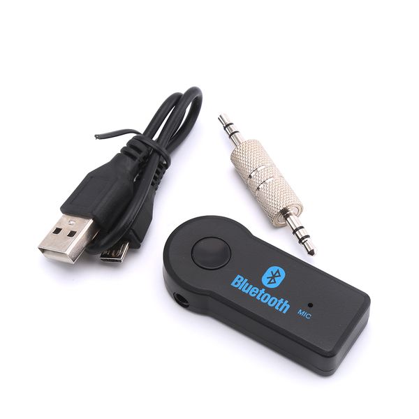 

bluetooth aux mini приемник аудиосигнала передатчика 3,5 мм jack handsfree auto car kit music adapter aux