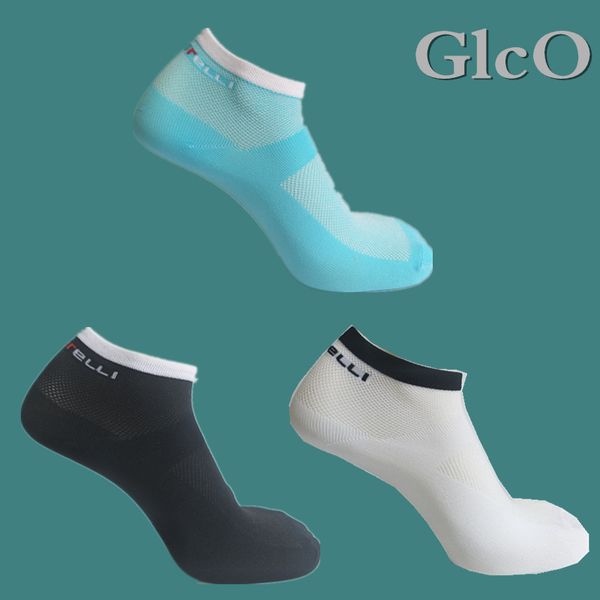 

new sport cycling socks men breathable wearproof road bike socks for women, Black