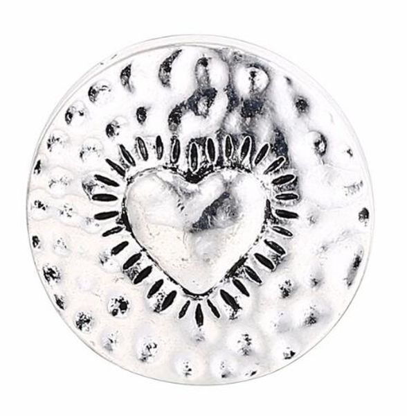 

30pcs/lot diy noosa button new heart pattern ginger snap button jewelry vintage metal 18mm snap buttons diy snap bracelet necklace gift, Bronze;silver