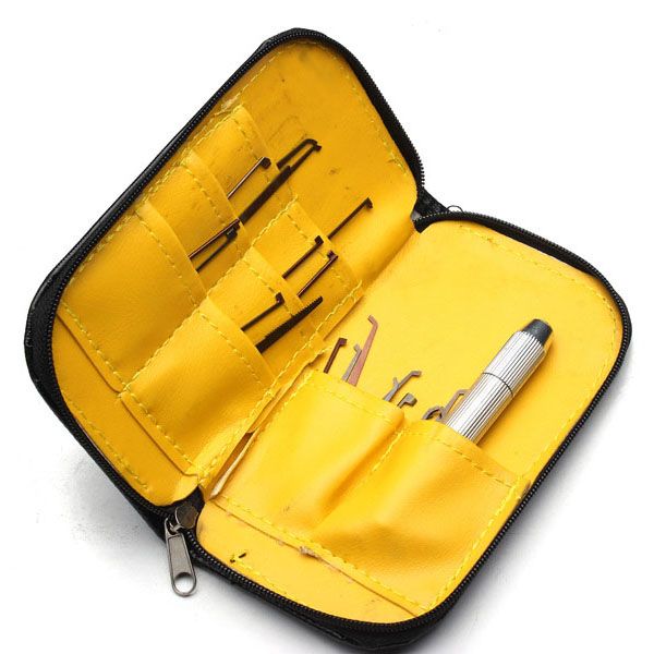 

GOSO Interchangeable 21 Piece Lock Pick Set - Qualified GOSO Locksmith Tools