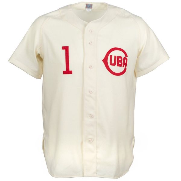 

Cuba 1969 Home Jersey 100% Stitched Embroidery Logos Vintage Baseball Jerseys Custom Any Name Any Number Free Shipping