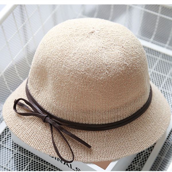 

2018 новые женщины bowknot sun hat design летние пляжные защитные очки для рыбаков anti-uv sun bucket hat cap girl складные sunhat, Blue;gray