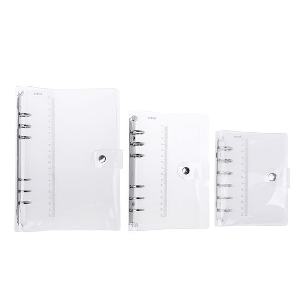ATATMOUNT A5 A6 A7 Blocco Note per Notebook in PVC Foglio per coperture Copertina per cartelle Cartella 6 Fori Raccoglitore Fai da Te
