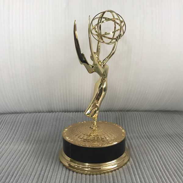 

big emmy trophy by dhl shipment with 15.5 inches big huge metal emmy awards trophy