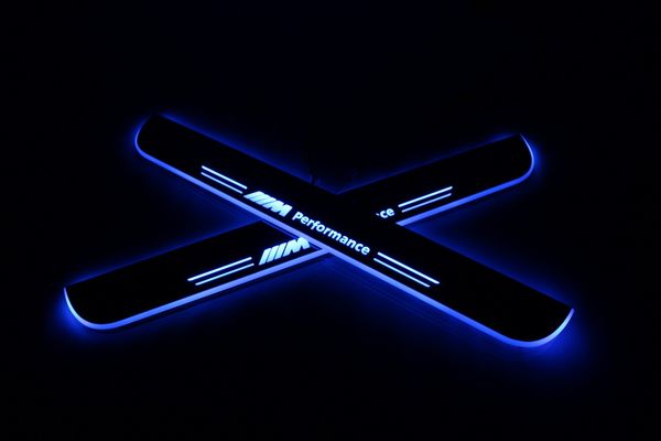 

Водонепроницаемый акриловые движущиеся светодиодные Добро пожаловать педаль ав