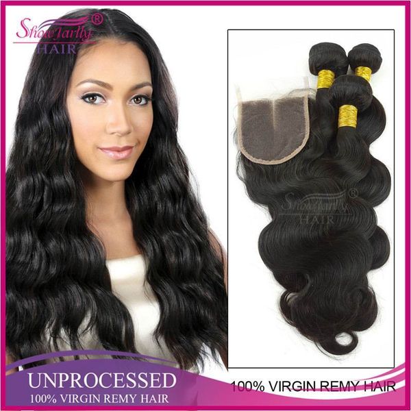 Virgin Hair Bundle Deals With Closure First Class Quality Full
