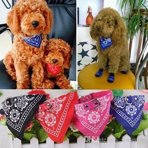 Acheter Vente En Gros Mode Petit Chien De Compagnie Réglable Chat Bandana écharpe Collier Foulard Cravates Pour Animaux De 3219 Du Flyger