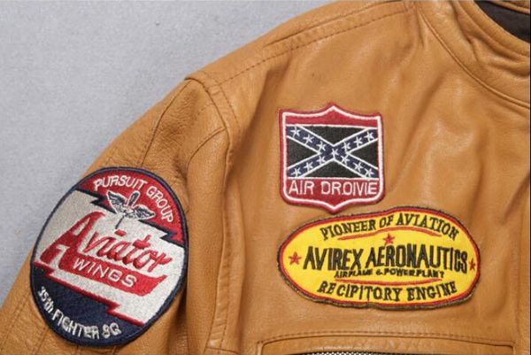 

2 colours avirexfly motorcycle leather jackets stand collar leather air droivie avirex aeronautics jacket, Black