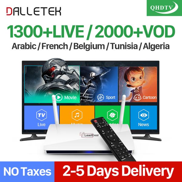 

1 year french iptv leadcool mart android 6 0 tv box dalletektv qhdtv 1 year ub cription 1300 iptv europe italy arabic