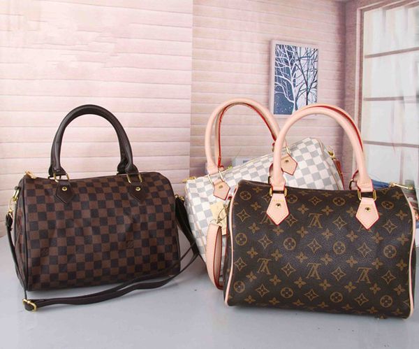 

2018 personality women fashion letter stitching 3 color large capacity female OL business handbag shoulder sling lady handbag