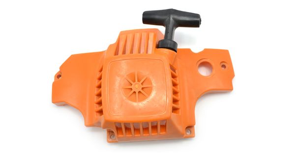 Geri tepme marş uygun Ortak 350 351 P350 PA350 P351 PA351 P351XT Krom Chainsaw çekme başlangıç ​​assy yerine poulan parçası