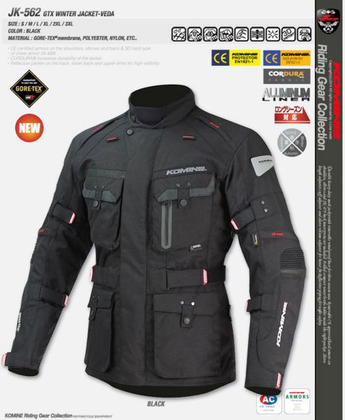 

new motorcycle hunting jacket jk-562 gtx winter jacket clothing