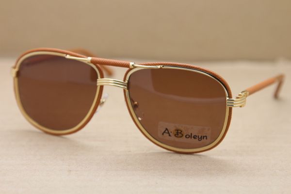 

8200915 brand gla e limited edition leather ungla e gla e men brand de igner with logo frame ize 60 17 140mm