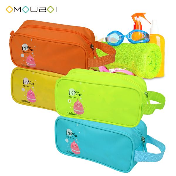 

omouboi colorful outdoor sports kits durable clutch bag mesh inner pocket waterproof tote zipper organizer bag for fitness gym