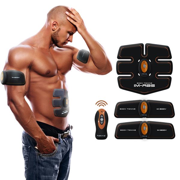 

wireless smart multi-function abdominal fitness exerciser trainer training muscles intensive training loss slimming massager