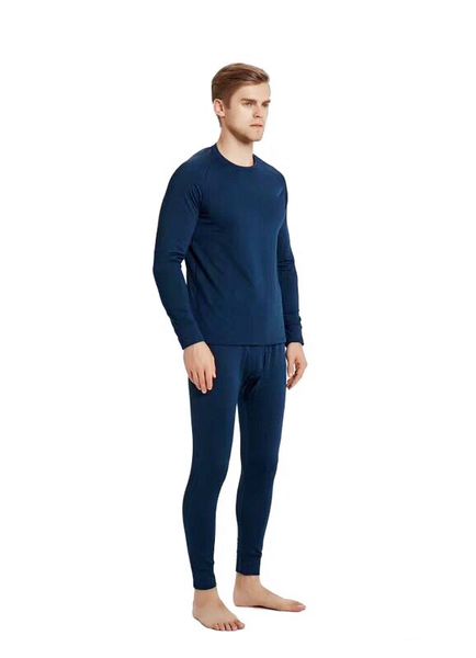 

designer thermal underwear suits for men new arrival winter warm keeping soft comfortable fleece underwear suits color grey navy size -3xl, Black;white