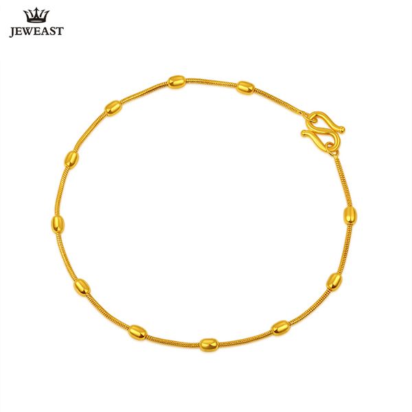 

24k pure gold bracelet real 999 solid gold bangle smart beautiful serpentine trendy fashion party fine jewelry sell new 2018, Golden;silver