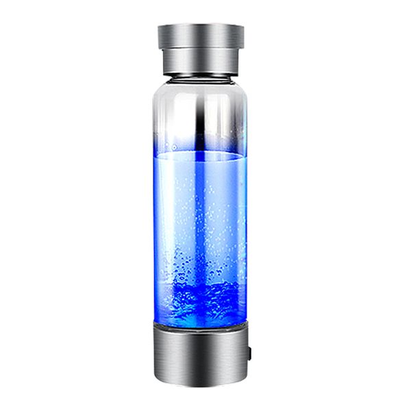 

portable hydrogen generator ionizer for pure h2 rich hydrogen water bottle electrolysis hidrogen 350ml drink