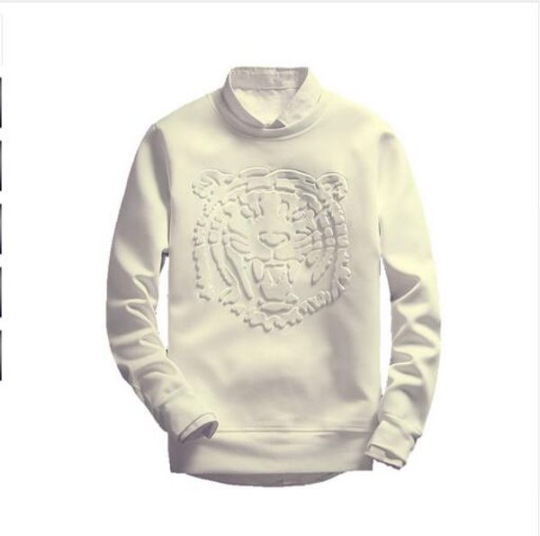 

New 2018 fashion men hoodies print tiger head hoodies tracksuits high quality Harajuku sweatshirt mens Sudaderas Hombre