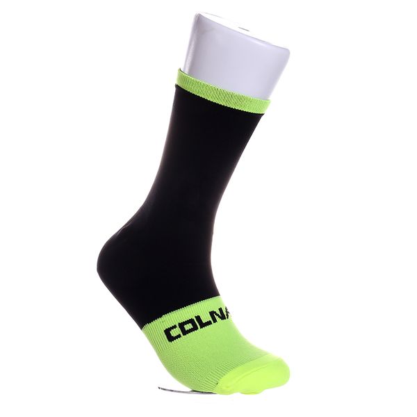 

outdoor professional brand sport socks breathable bicycle socks men's and women's running cycling s07, Black