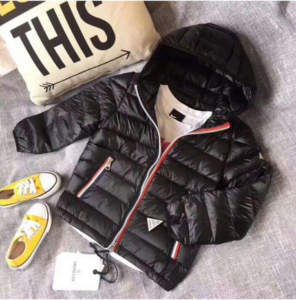 

2019 new brand children winter outwear retail children 039 winter down jacket baby down coat boy outerwear thickening retail 4 10t, Blue;gray