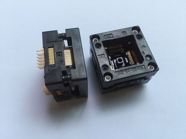 

enplas qfp64pin ic test socket otq-64-0.5-03 0.5mm pitch burn in socket