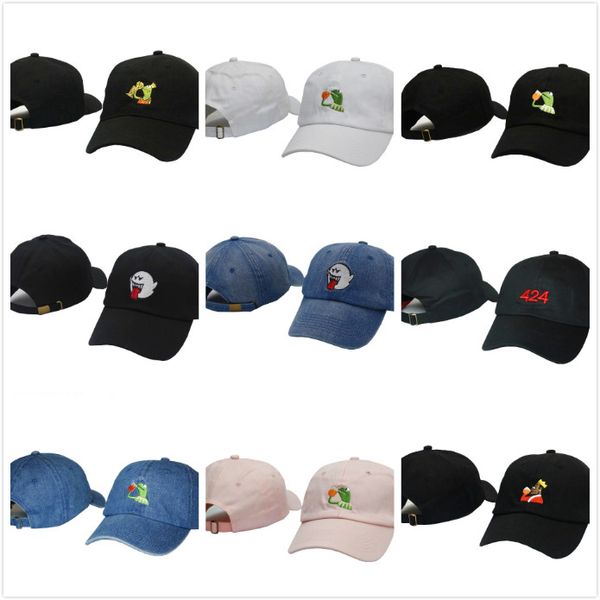 

Высокое качество проблемных Boo Марио призрак кости дизайн изогнутые козырек Casquett