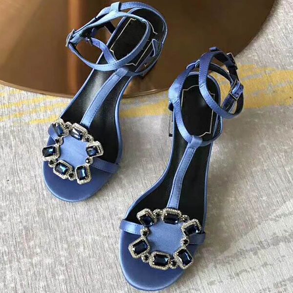 

2018 new ummer metal chain detail handmade andal hardware chain gold buckle fa hion leather andal