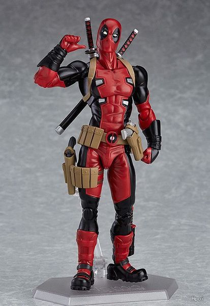 

аниме модель игрушки подарок deadpool анти герой figma 353 мертвая рука мобильный фильм вокруг