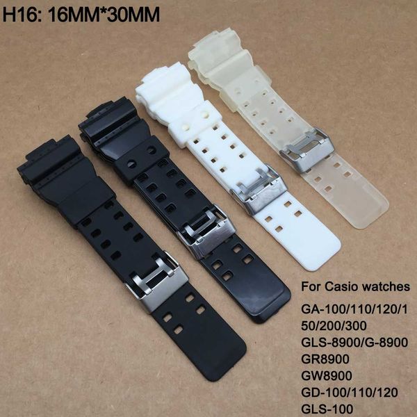

watchband silicone rubber band men sports diving black strap for replace electronic wristwatch belt watch accessories, Black;brown