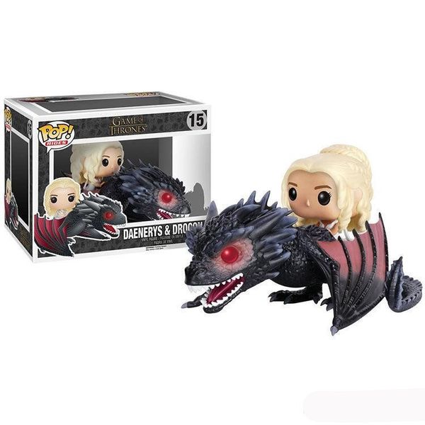 

funko pop game of thrones daenerys & dragon action figure pop rides vinyl action figure with box #182 sell