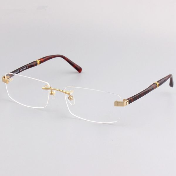 

New frame mb449 men bu ine joker hi rimle gla e elegant half box with pre cription myopia gla e frame lunette de vue
