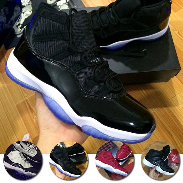 

Top quality Mens Basketball Shoes 11s Prom Night 11 Legend Black Blue Bred Concord Trainers sport sneakers shoes 40-47