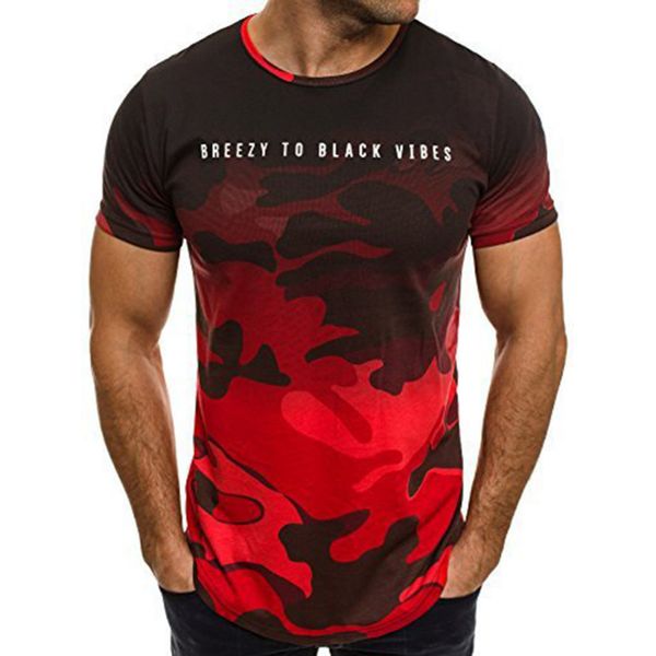 

2018 new design fashion men's t-shirt summer short sleeve camouflage t shirt men brand clothes slim fit tshirt camo camiseta, White;black