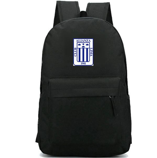 

alianza lima backpack alejandro villanueva day pack school bag football club packsack soccer rucksack sport schoolbag outdoor daypack