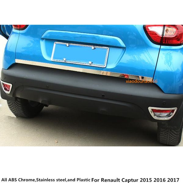 2019 Car Body Cover Detector Stainless Steel Rear Door Bottom Tailgate Frame Plate Trim Lamp For Renault Captur 2015 2016 2017 From Xiaodouhao666