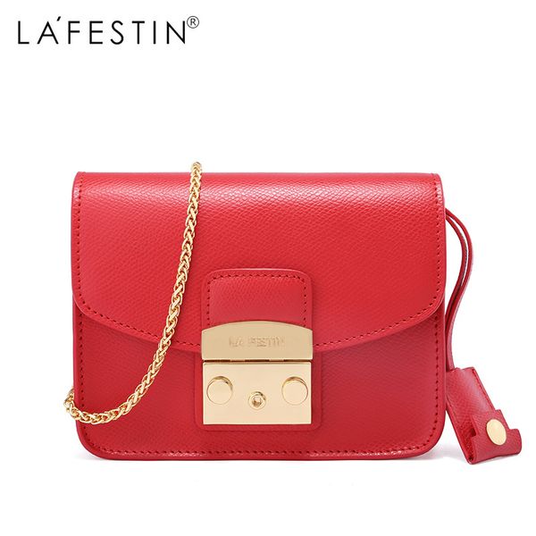 

lafestin известный сумка женщины дизайнер натуральная кожа лоскут crossbody сумка роскошные сумки многофункциональный бренды сумка bolsa d18