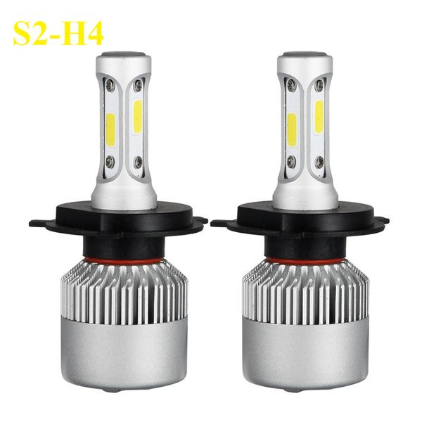 

H4 H7 H11 H1 H3 9005 9006 COB LED 12V Лампа для автомобильных фар Hi-Lo Beam 72W 8000LM 6500K Автомобильные фа