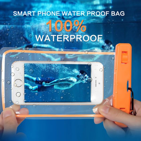 

Сухой водонепроницаемый световой чехол с Iphone X XS MAX 8 7 6s Samsung S10 Plus Подводный водонепроницаемый чехол для вождения