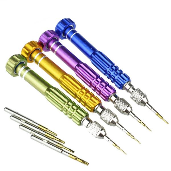 

new ferramentas para relojoeiro watchmaker tools 5 in 1 repair open tools kit screwdrivers set for men watch women watches