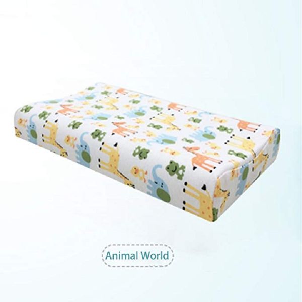 Aook Small Memory Foam Pillow For Sleeping Contour Bed Pillow For